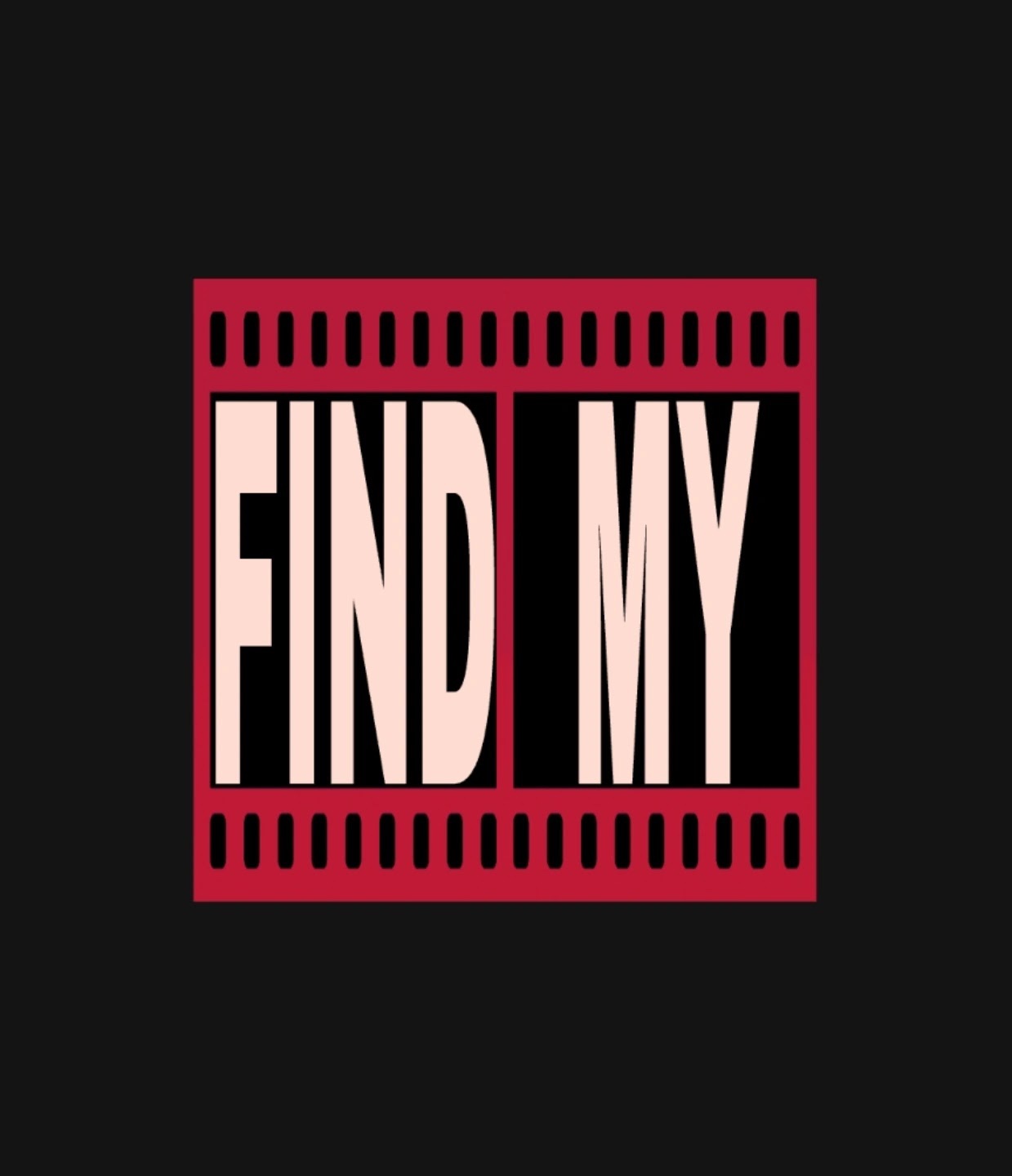 FindMyFilm logo — red film strip with FIND MY text